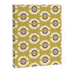 Retro Rainbow Flower - Gold Canvas Print Gallery Image 8