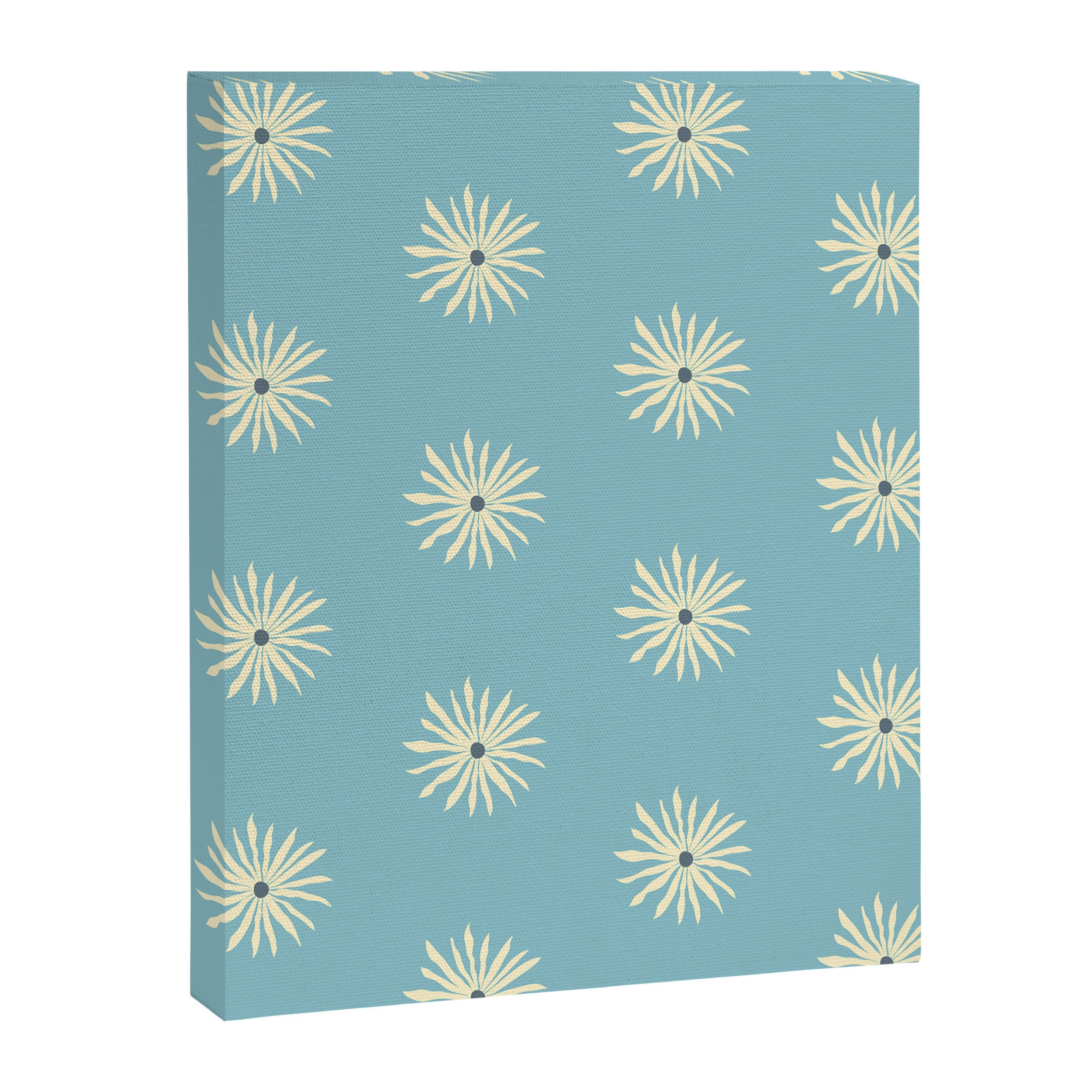 Retro Sun - Blue Sky Canvas Print Gallery Image 6