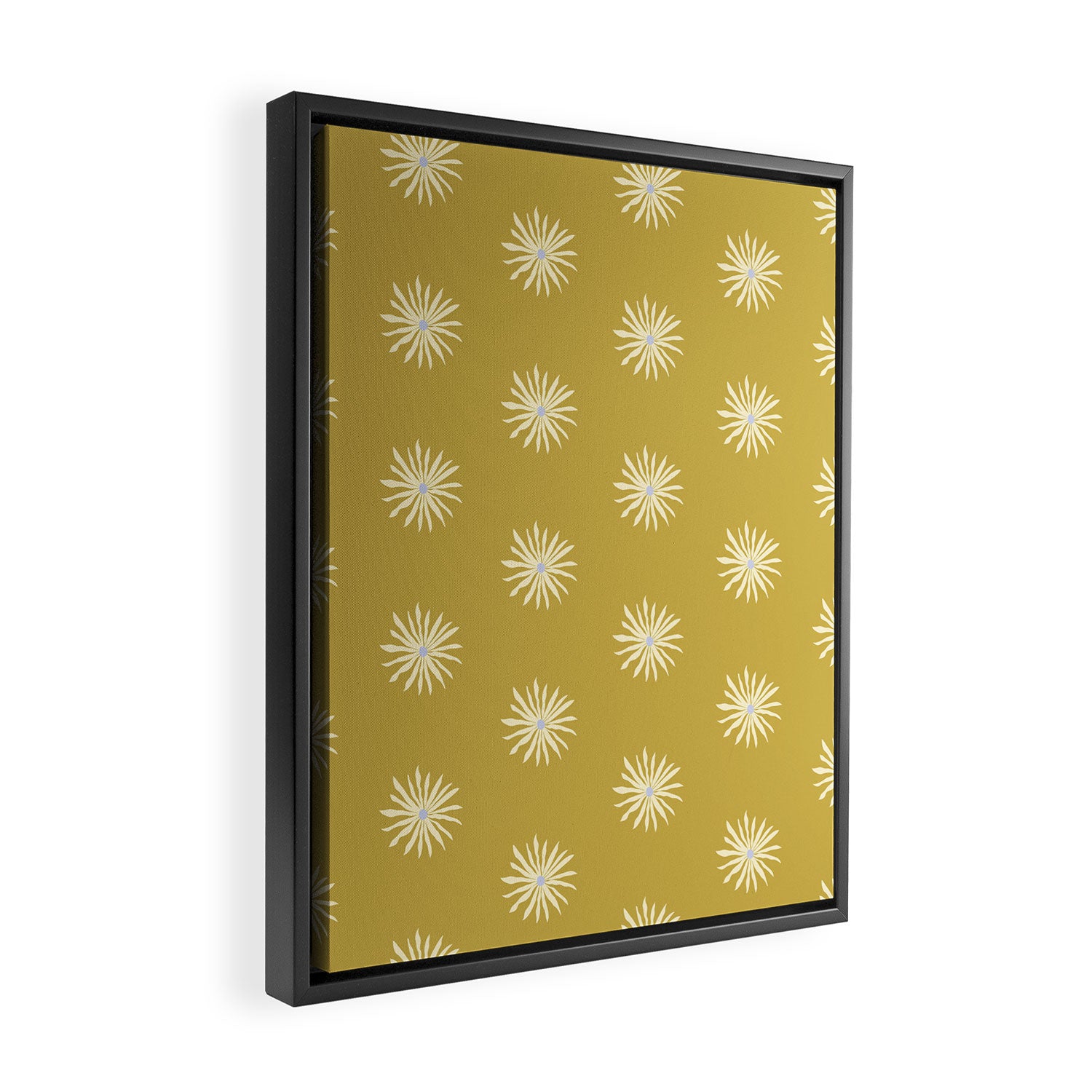 Retro Sun  Framed Canvas Print Gallery Image 2