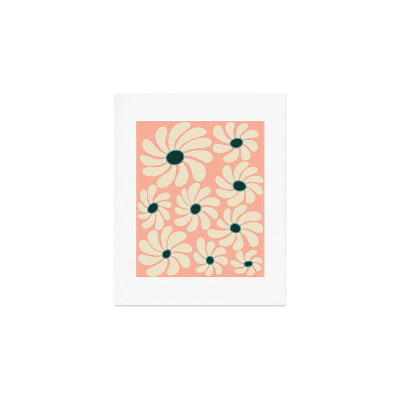 Retro Super Bloom - 70's Vibe Art Print Gallery Image 1
