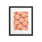 Simple Bold Floral - Fall Colors Framed Art Print Gallery Image 6