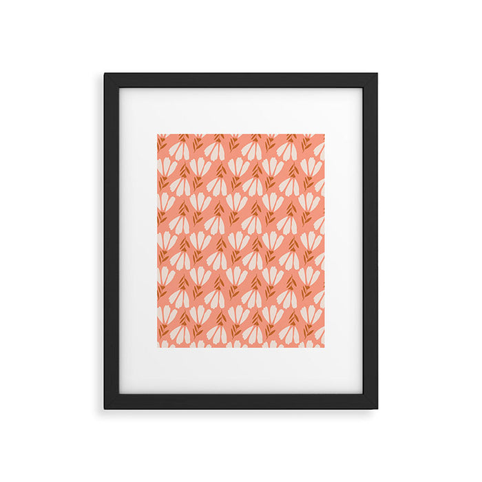 Simple Flower - Fall  Framed Art Print Gallery Image 1