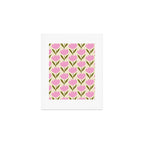 Single Bold Flower - Pink  Art Print Gallery Image 1