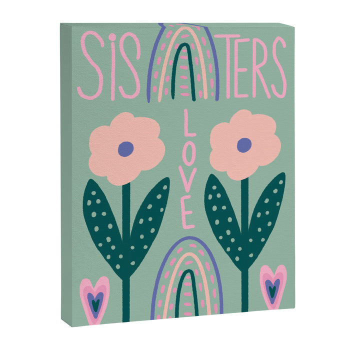 Sisters Love  Canvas Print Gallery Image 1