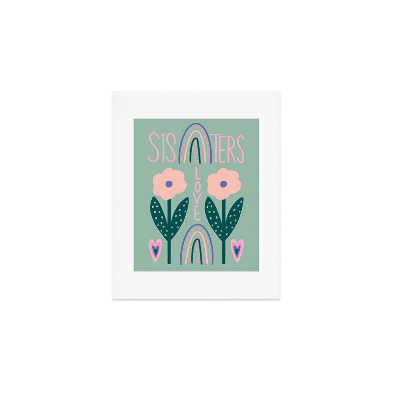 Sisters Love  Art Print Gallery Image 1