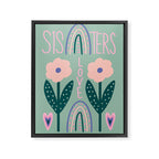 Sisters Love  Framed Canvas Print Gallery Image 6