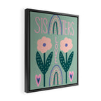 Sisters Love  Framed Canvas Print Gallery Image 2