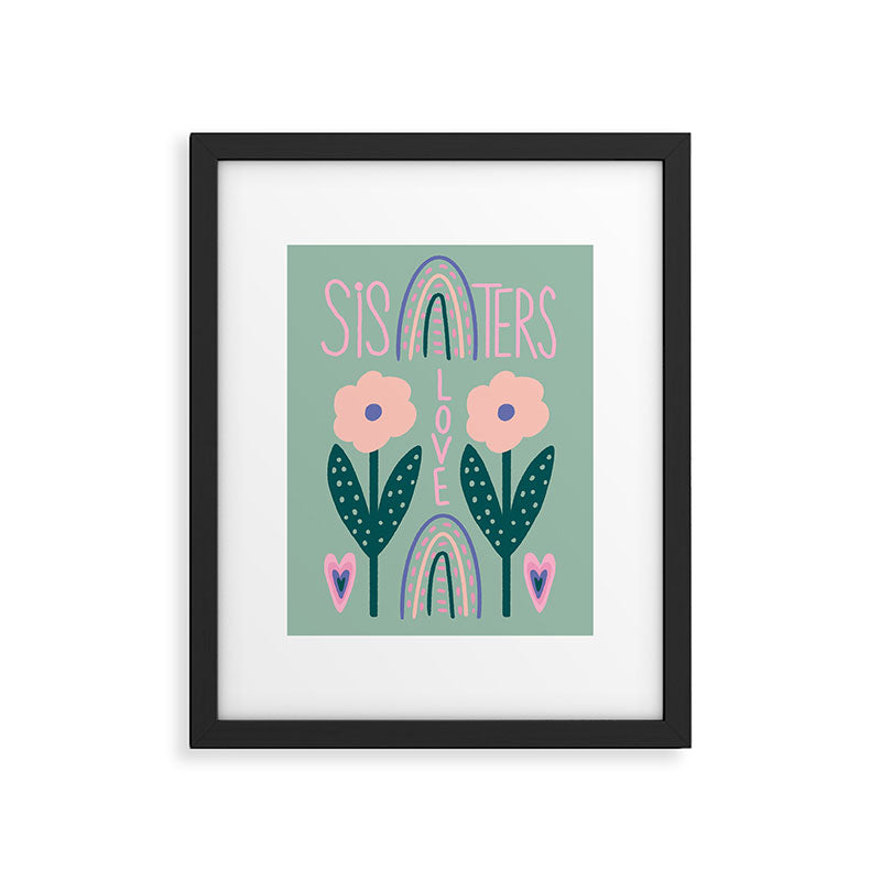 Sisters Love  Framed Art Print Gallery Image 5