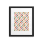 Small Pastel Color Polka Dot Pattern Framed Art Print Gallery Image 6