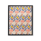 Spring Flower Field  Framed Canvas Print Gallery Image 6