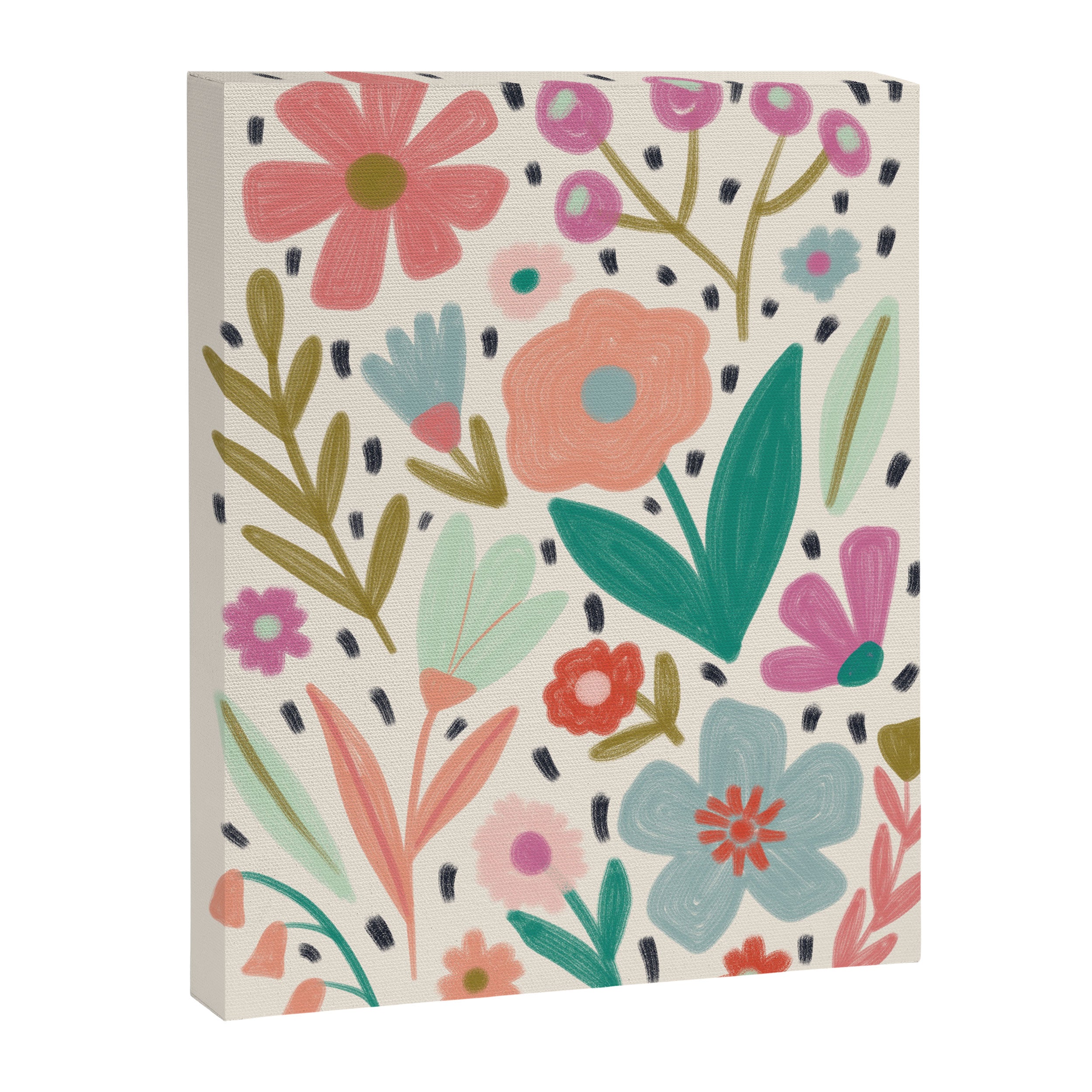 Spring Flower - Modern Floral Canvas Print Gallery Image 8