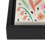 Spring Flower - Modern Floral Framed Canvas Print Gallery Image 3