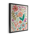 Spring Flower - Modern Floral Framed Canvas Print Gallery Image 2