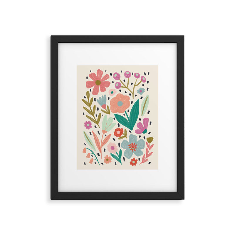 Spring Flower - Modern Floral Framed Art Print Gallery Image 6