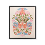 Spring Folksy Flower  Framed Canvas Print Gallery Image 8