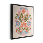 Spring Folksy Flower  Framed Canvas Print Gallery Image 2
