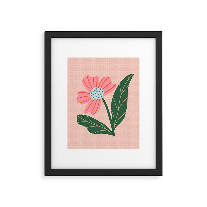 Spring Pink Flower Framed Art Print Gallery Image 1