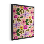 Spring / Summer Modern Floral  Framed Canvas Print Gallery Image 2