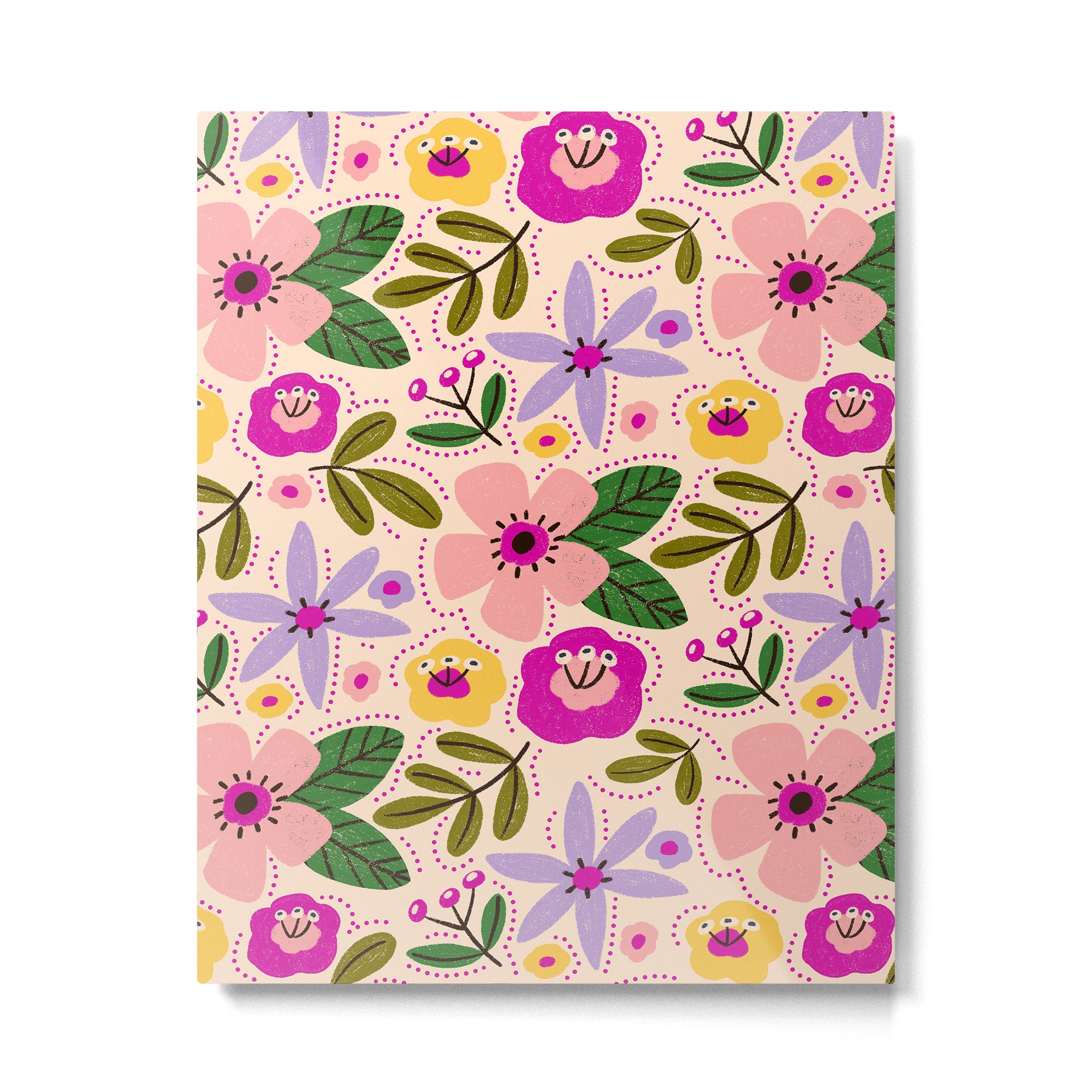 Spring / Summer Modern Floral  Metal Print Gallery Image 6