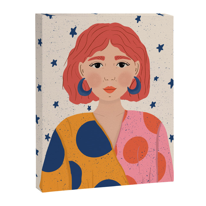Star Girl  Canvas Print Gallery Image 1