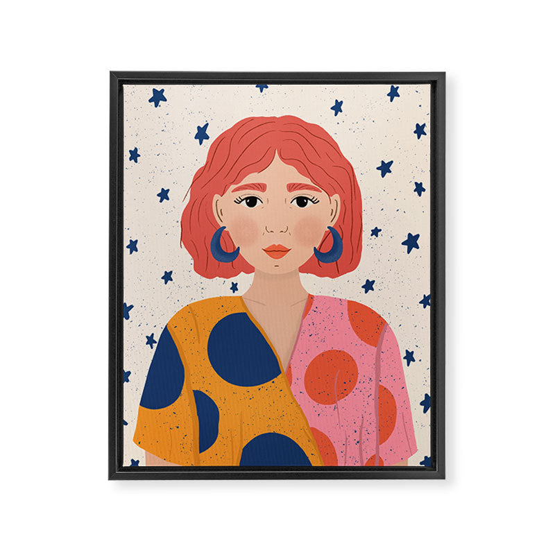 Star Girl  Framed Canvas Print Gallery Image 6