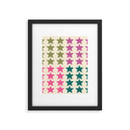 Stars Print Framed Art Print Gallery Image 6