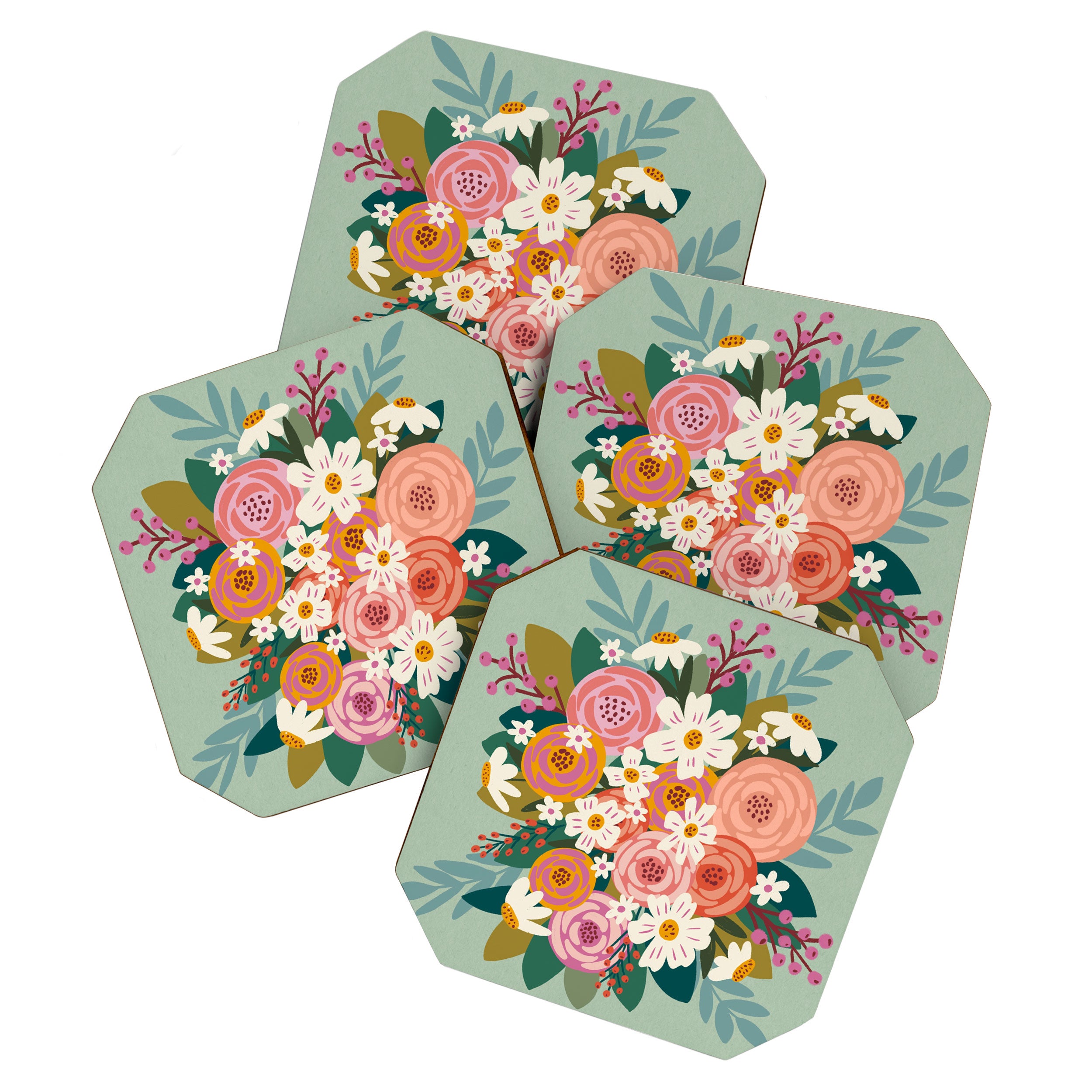 Summer Bouquet  Coaster Gallery Image 1