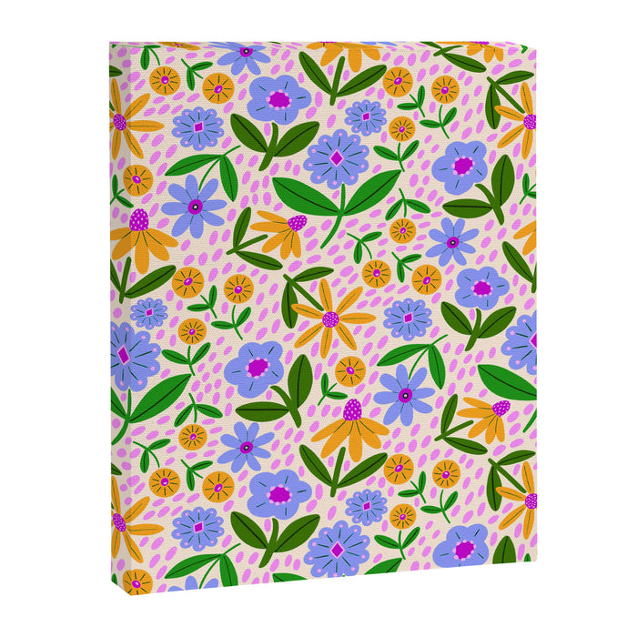Summer Bright Floral #1 Canvas Print Gallery Image 1