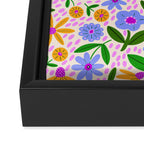 Summer Bright Floral #1 Framed Canvas Print Gallery Image 3