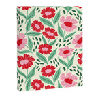 Summer Floral - red, green and pink Canvas Print Gallery Image 8
