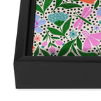 Summery Bright Floral  Framed Canvas Print Gallery Image 3