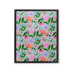 Summery Bright Floral  Framed Canvas Print Gallery Image 8