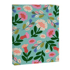 Super Bloom - Bright Floral Pattern Canvas Print Gallery Image 8
