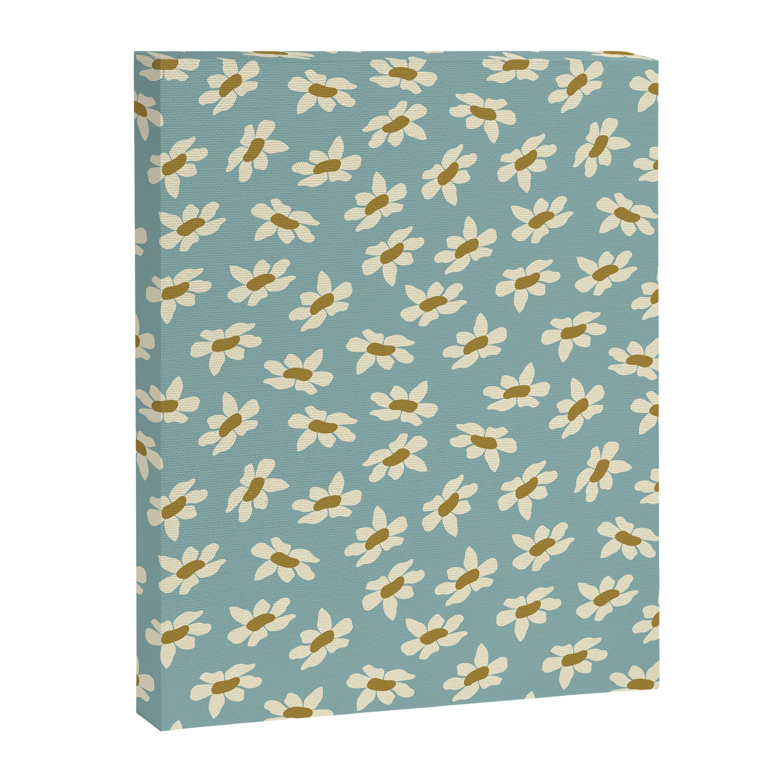 Sweet Daisy Blue  Canvas Print Gallery Image 6