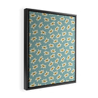 Sweet Daisy Blue  Framed Canvas Print Gallery Image 2