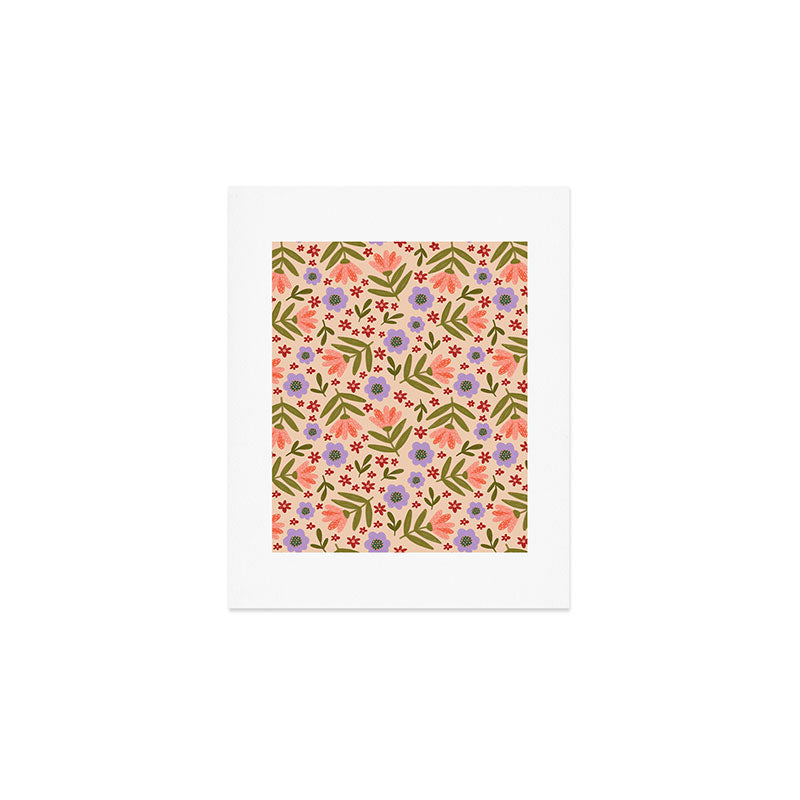 Sweet Floral  Art Print Gallery Image 1