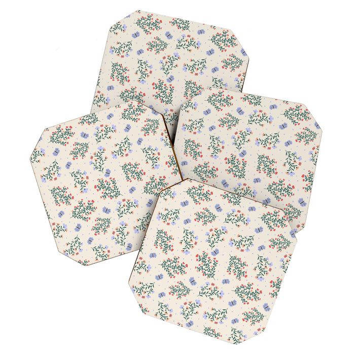 Sweet Floral Coaster Gallery Image 1