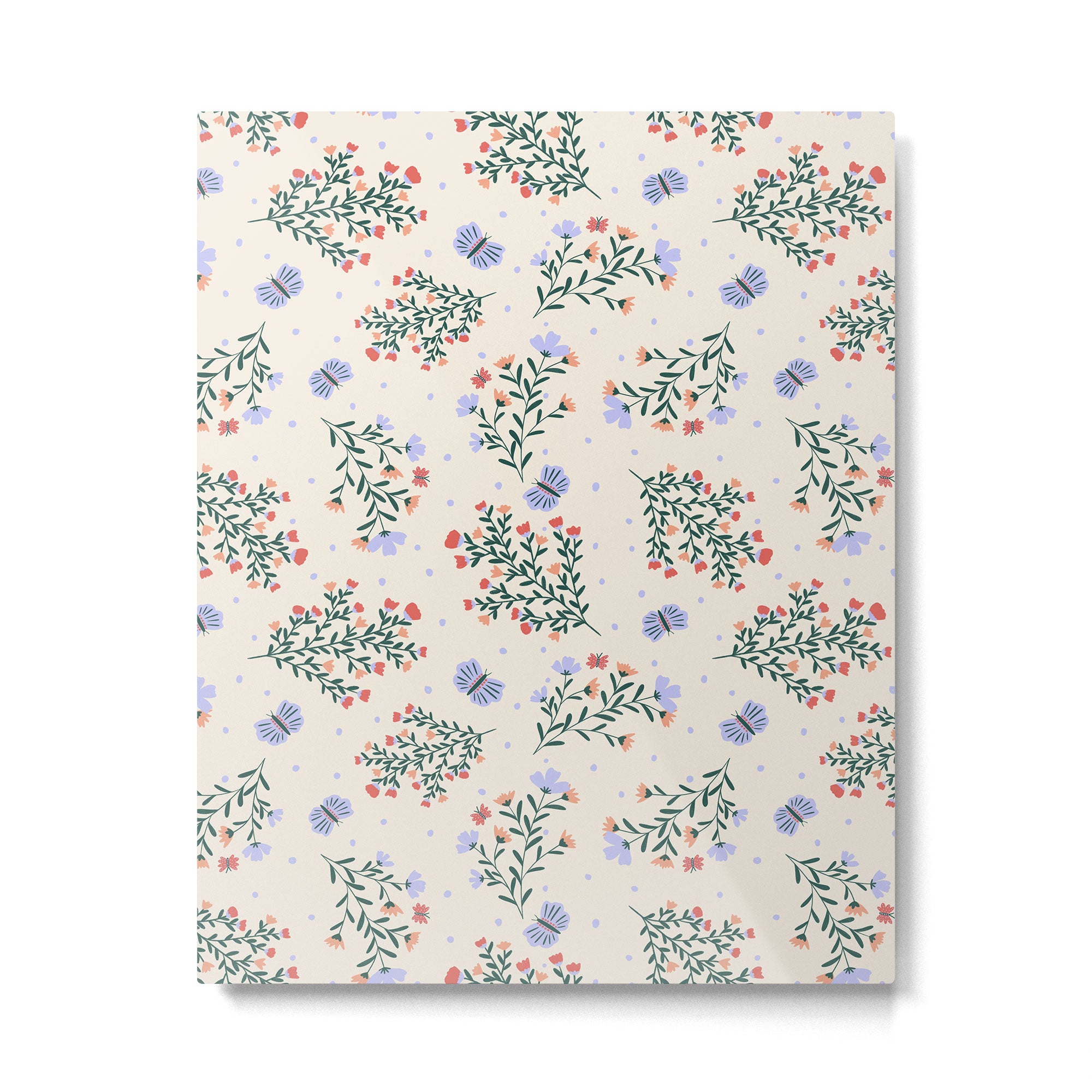 Sweet Floral Metal Print Gallery Image 6