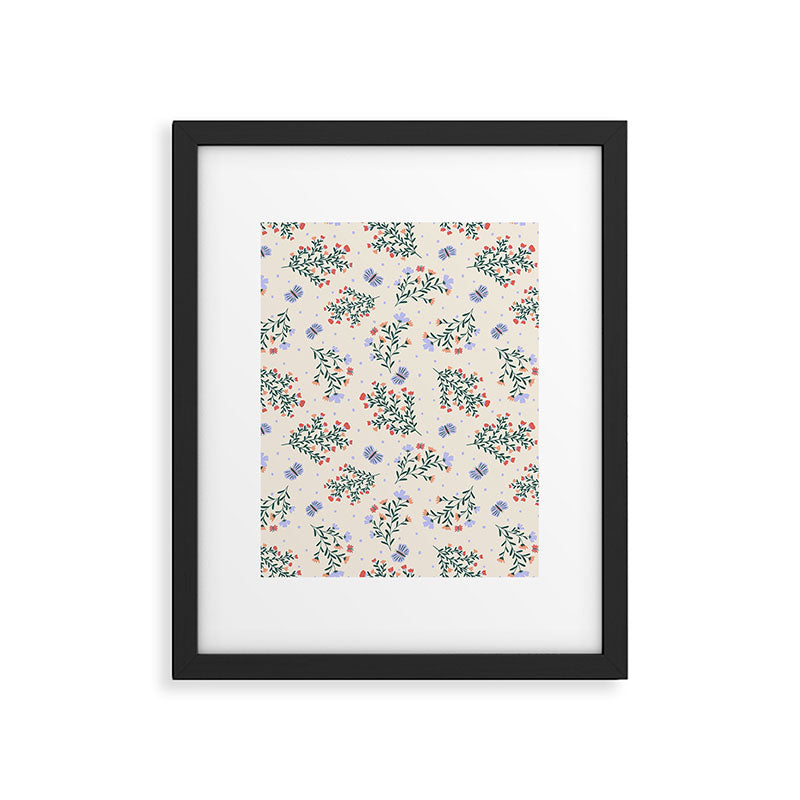 Sweet Floral Framed Art Print Gallery Image 6