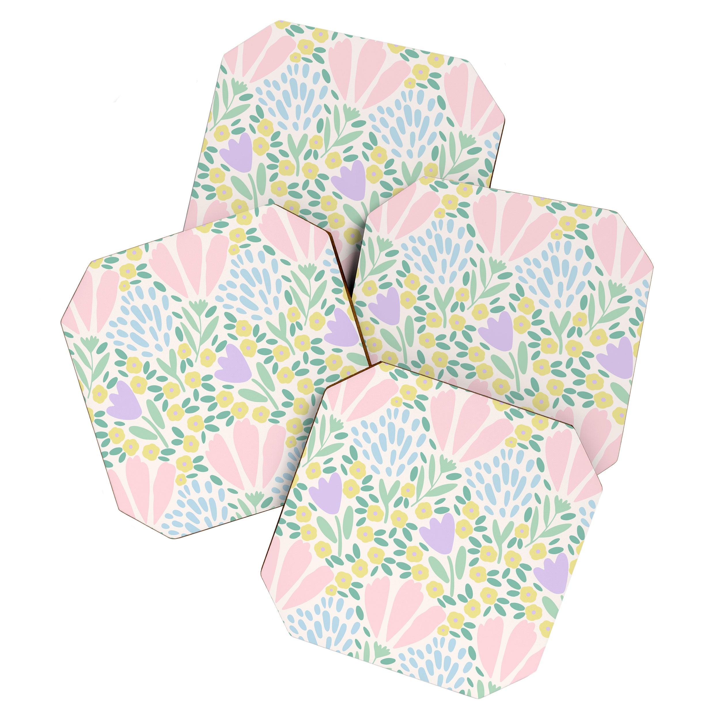 Sweet Flower Field  Coaster Gallery Image 1