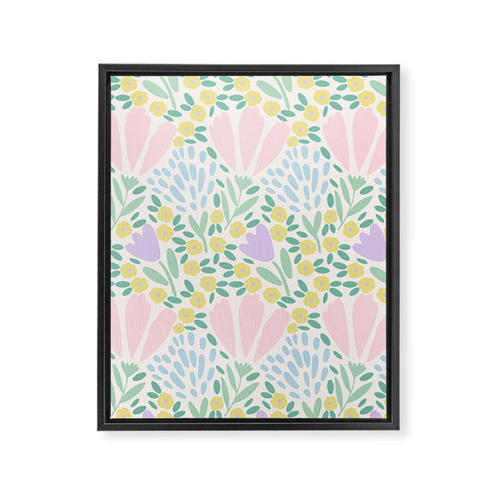 Sweet Flower Field  Framed Canvas Print Gallery Image 1