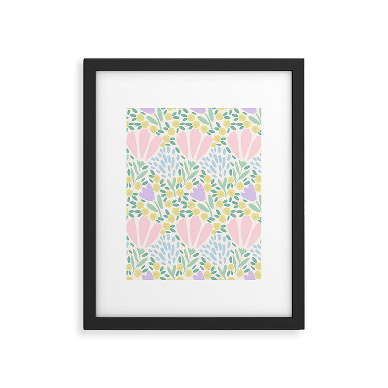 Sweet Flower Field  Framed Art Print Gallery Image 5
