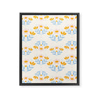 Sweet Love - Floral Pattern Framed Canvas Print Gallery Image 6