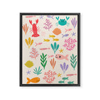 The Happy Ocean  Framed Canvas Print Gallery Image 8