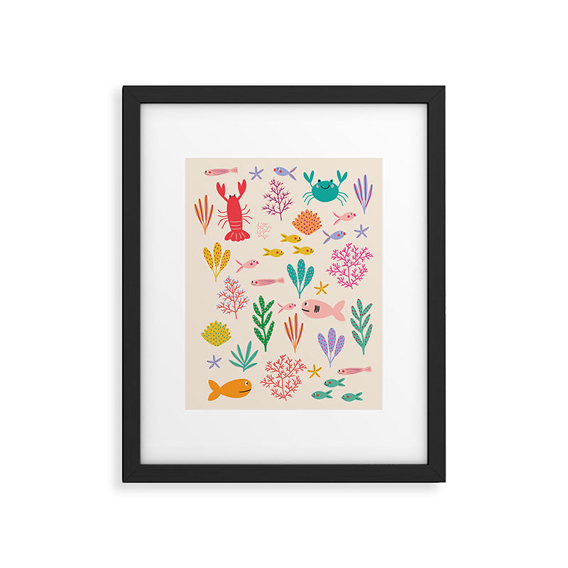 The Happy Ocean  Framed Art Print Gallery Image 6