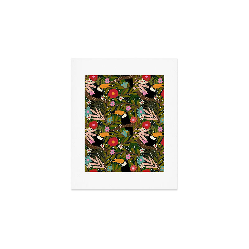 Toucan - Jungle  Art Print Gallery Image 1