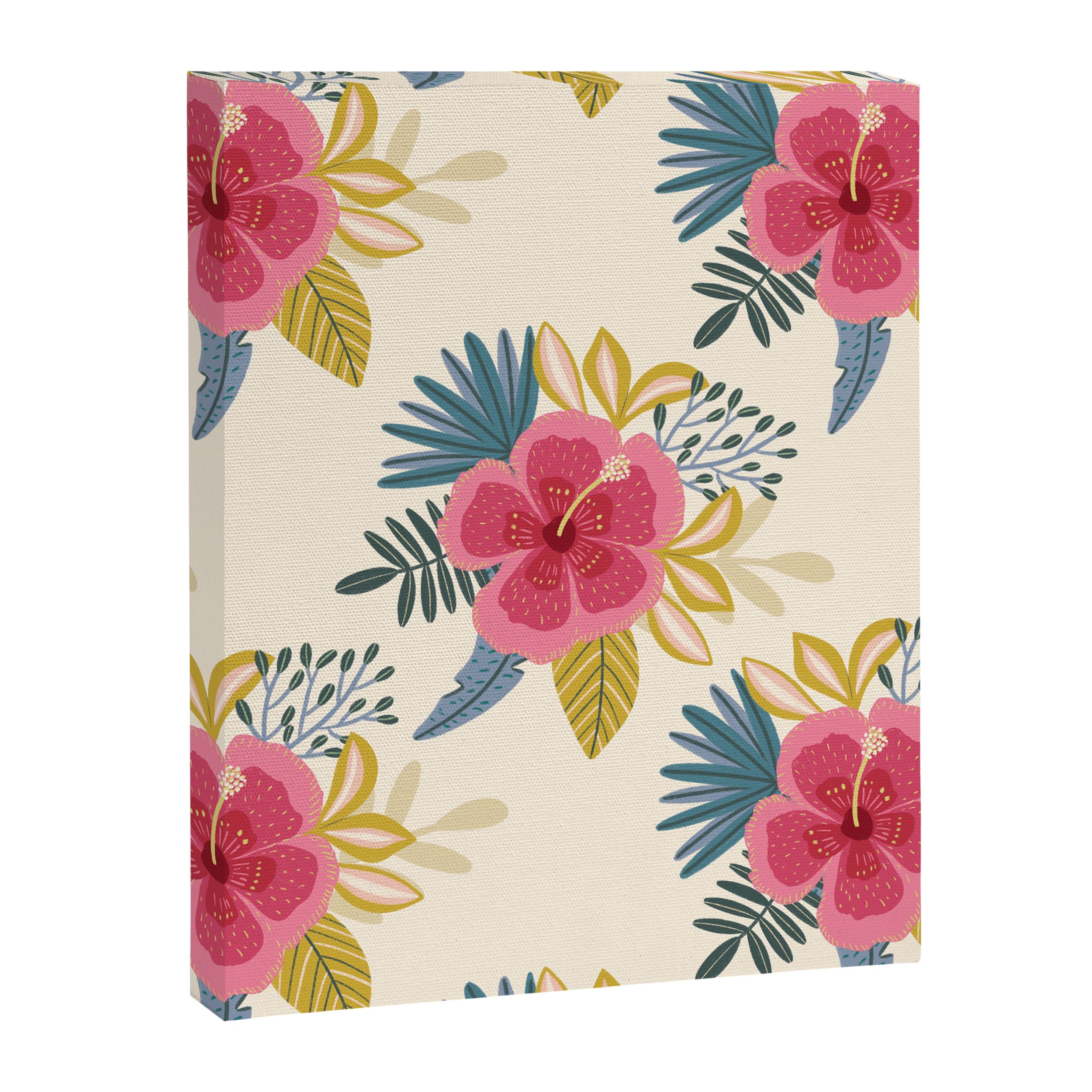 Tropical Floral Canvas Print Gallery Image 8