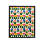 Tulip - Floral pattern 1 Framed Canvas Print Gallery Image 8