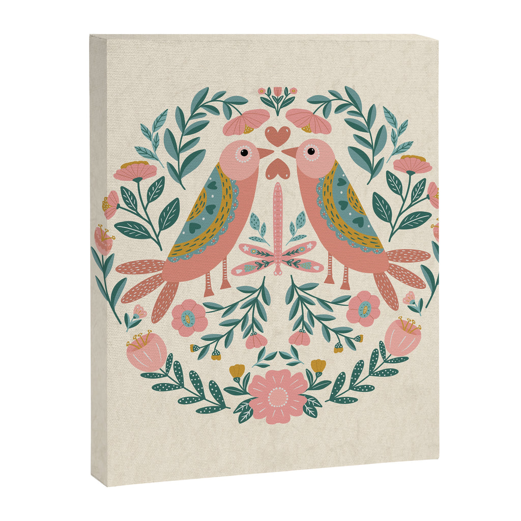 twin birds Canvas Print Gallery Image 8