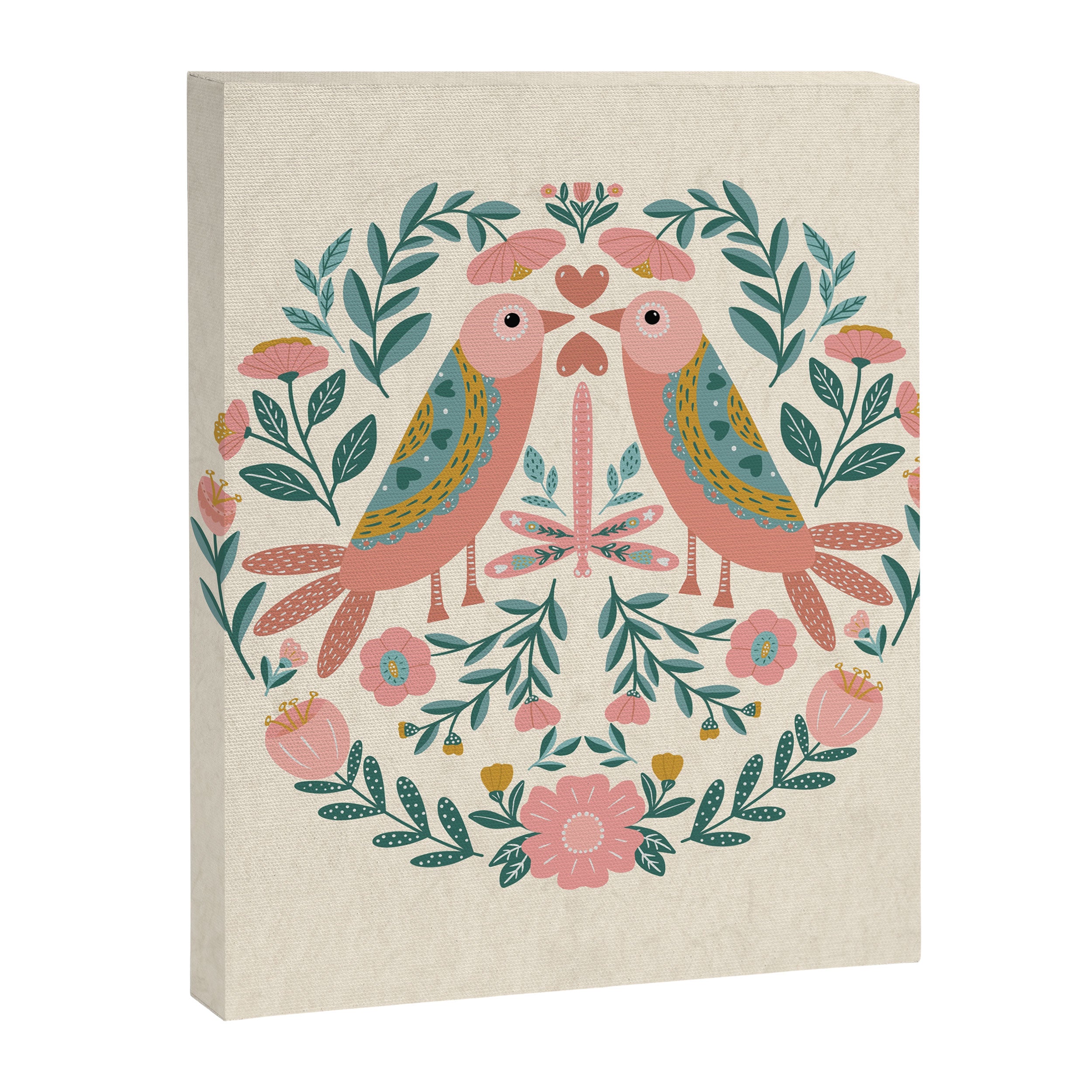 twin birds Canvas Print Gallery Image 8